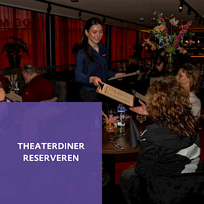 Theaterdiner reserveren bij de voorstelling Dial M for Murder