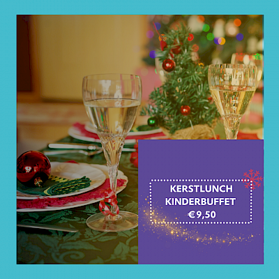 Kerstlunchbuffet (kind) bij de voorstelling Dolfje Weerwolfje en Foeksia de miniheks