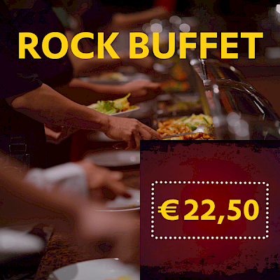Rock buffet 17.45 - 18.45 bij de voorstelling Temple of Rock