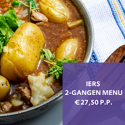 Iers 2-gangen diner bij de voorstelling The Dubliners Experience