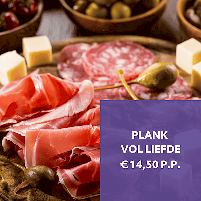 Plank vol liefde bij de voorstelling The Stand Up Club