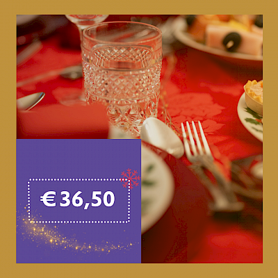 Kerstdinerbuffet bij de voorstelling Oliver 8+