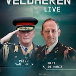 Veldheren live theatercollege met Peter van Uhm en Mart de Kruif bij Rabo Theater De Meenthe Steenwijk